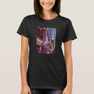 T-shirt Asie City Illustration Japon