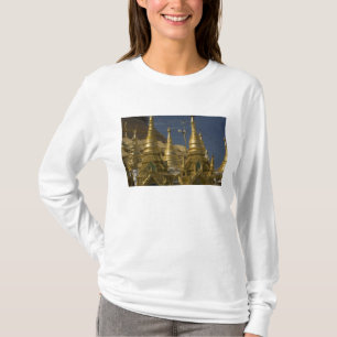 T-shirt Asie, Myanmar, Yangon. Stupa doré de Shwedagon