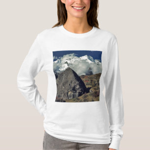 T-shirt Asie, Népal, Parc national de Sagarmatha. Une priè