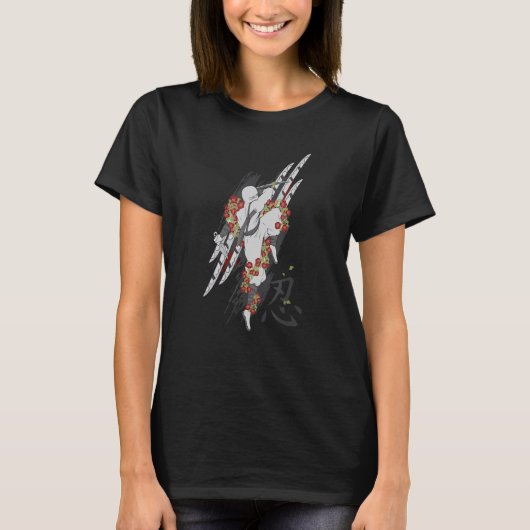 T-shirt Asie Ninja Asie (Devant)