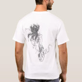 T-shirt asile de nova (lavendar) (Dos)
