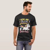 T-shirt Ask about explosive diarrhea funny poop meme (Devant entier)