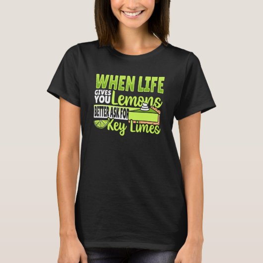 T-shirt Ask For Key Limes (Devant)