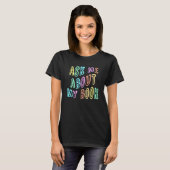 T-shirt ASK ME About MY BOOK Published Author Camp Writing (Devant entier)
