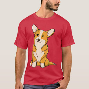 T-shirt Ask Me About Pet Sitting Corgi Funny Women Dog Lov