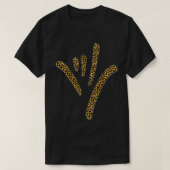 T-shirt ASL American Sign Language Je vous aime 5 (Design devant)