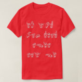 T-shirt ASL American Sign Language Si Vous Pouvez Lire Ce (Design devant)