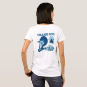 T-shirt ASL Friday Design - Thank God It’s Friyay!  (Dos entier)