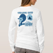 T-shirt ASL Friday Design - Thank God It’s Friyay!  (Dos)