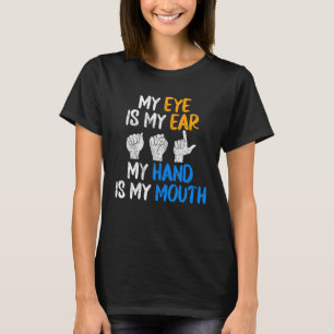 T-shirt ASL Langue des signes américaine