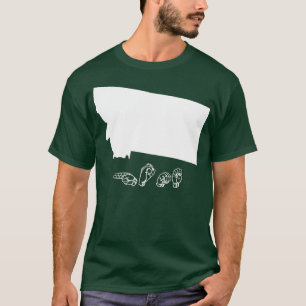 T-shirt ASL Langue des Signes Américaine Missouri