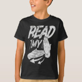 T-shirt ASL Lire ma main Sourd Américain Signal Distr (Devant)