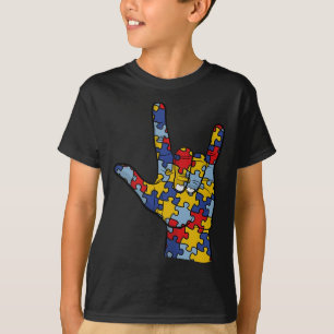 T-shirt ASL Love Sign Language
