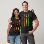 T-shirt ASL love Sign Language Hand Talking Enseignants In (Unisexe)