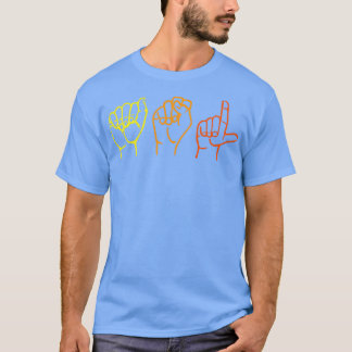 T-shirt ASL Sign