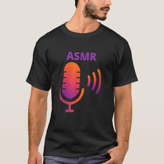T-shirt Asmr Microphone 1 (Devant)