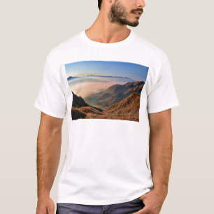 T-shirt Aso Kumamoto Japon Somma Mer De Nuages