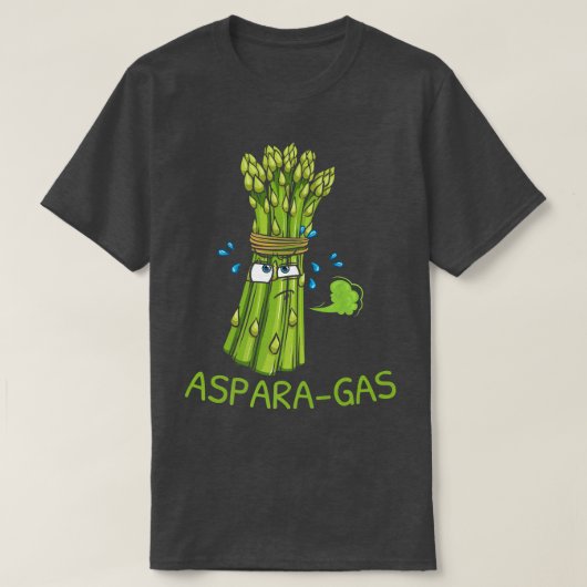 T-shirt Asparagas Asparagus Jardin Végétarien Ve (Design devant)