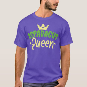 T-shirt Asparagus Queen Garden Végétarien Végétarien Végét