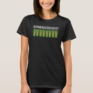 T-shirt Asparagusologue Asparagus Vegan Vegetable Vegetabl