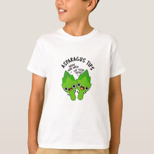 T-shirt Asperges Conseils amusant Veggie Pun