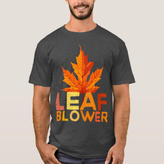 T-shirt Aspirateur de feuilles Halloween