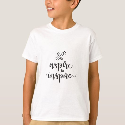 T-shirt Aspire à inspirer (Devant)