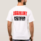 T-SHIRT ASSAILLANT SUPRÊME (Dos)