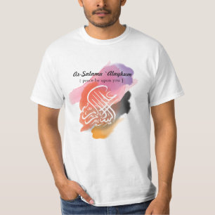 T-shirt Assalamu 'alaikum - calligraphie arabe Art