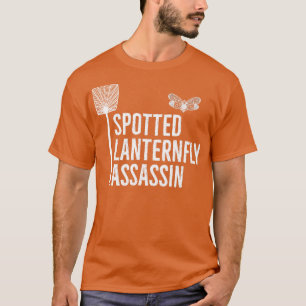T-shirt Assassin de contrôle de lanternfly tacheté