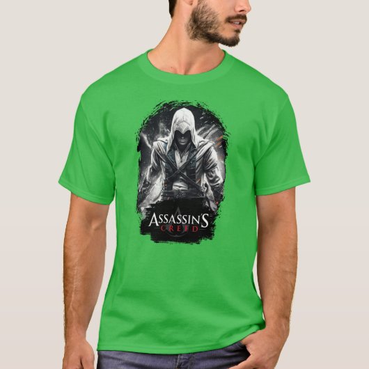 T-shirt Assassins Creed rétro (Devant)