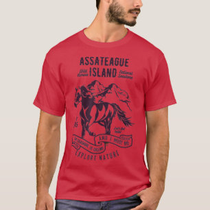 T-shirt Assateague Island National Seashore Wild Horses