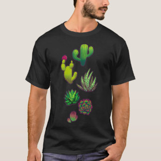 T-shirt Assemblage Cactus