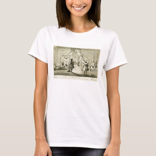 T-shirt Assemblage de maçons libres pour l'initiation d'un (Devant)