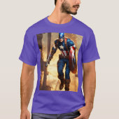 T-shirt "Assemble des Avengers ! Officielle Marvel Superhe (Devant)