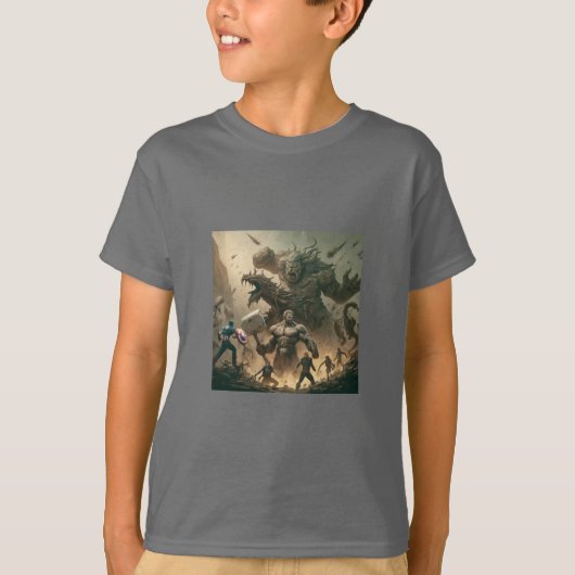 T-shirt : Assemblé pour la victoire (Devant)