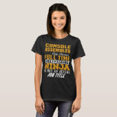 T-shirt Assembleur de console (Devant entier)