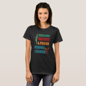 T-shirt Assembleur mécaniques Hispanic Heritage & Proud (Devant entier)