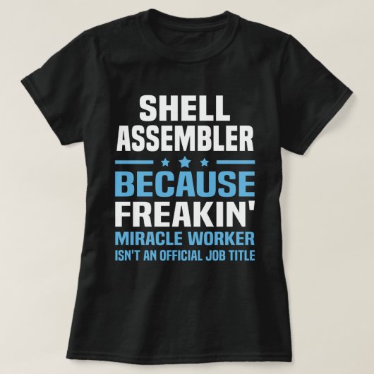 T-shirt Assembleur Shell (Design devant)