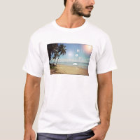 Asseyez-vous et détendez-vous sur une plage tropic
