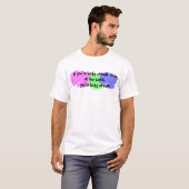 T-shirt Assez chanceux (Devant entier)