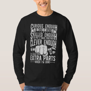 T-shirt Assez curieux pour le démonter Rétro voitures Auto