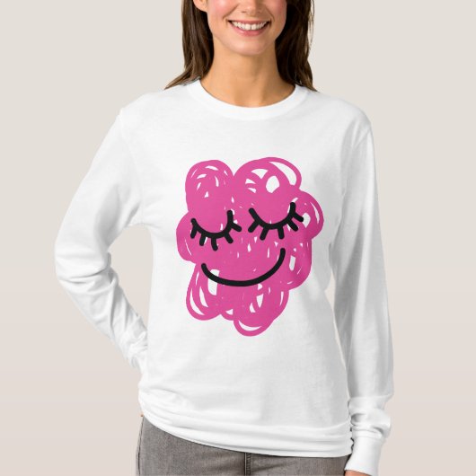 T-shirt Assez dans le rose (Devant)