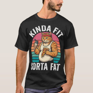 T-shirt Assez en Forme Un Peu Gros Drôle de Gym Entraîneme