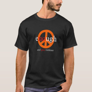 T-shirt Assez End Gun Violence Porter Orange Day Anti Gun