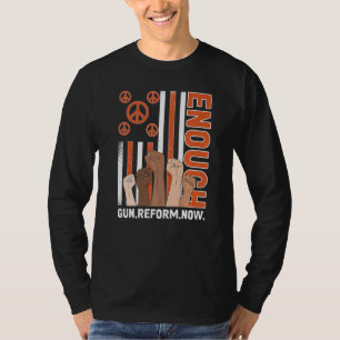 T-shirt Assez Fin De La Violence Des Armes À Feu Pas D'Arm