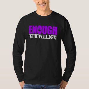 T-shirt Assez Finir La Surdose Surdose Sensibilisation Vio