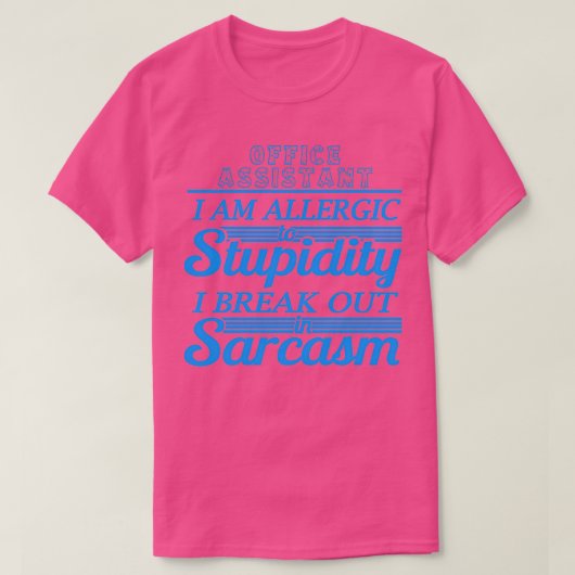 T-SHIRT ASSISTANCE DU BUREAU (Design devant)