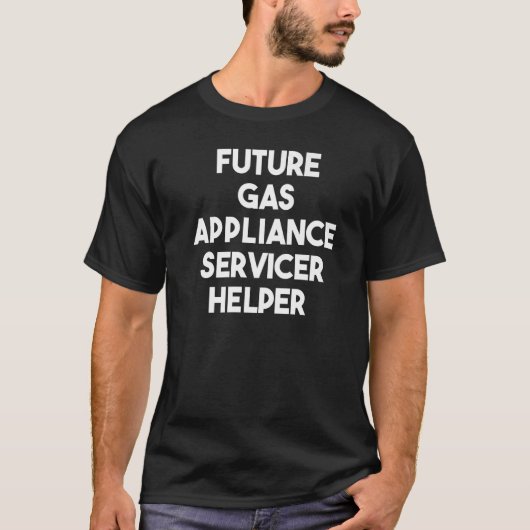 T-shirt Assistance future du service d'appliance gazeuse (Devant)