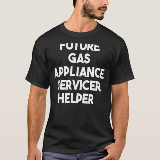 T-shirt Assistance future du service d'appliance gazeuse (Devant)